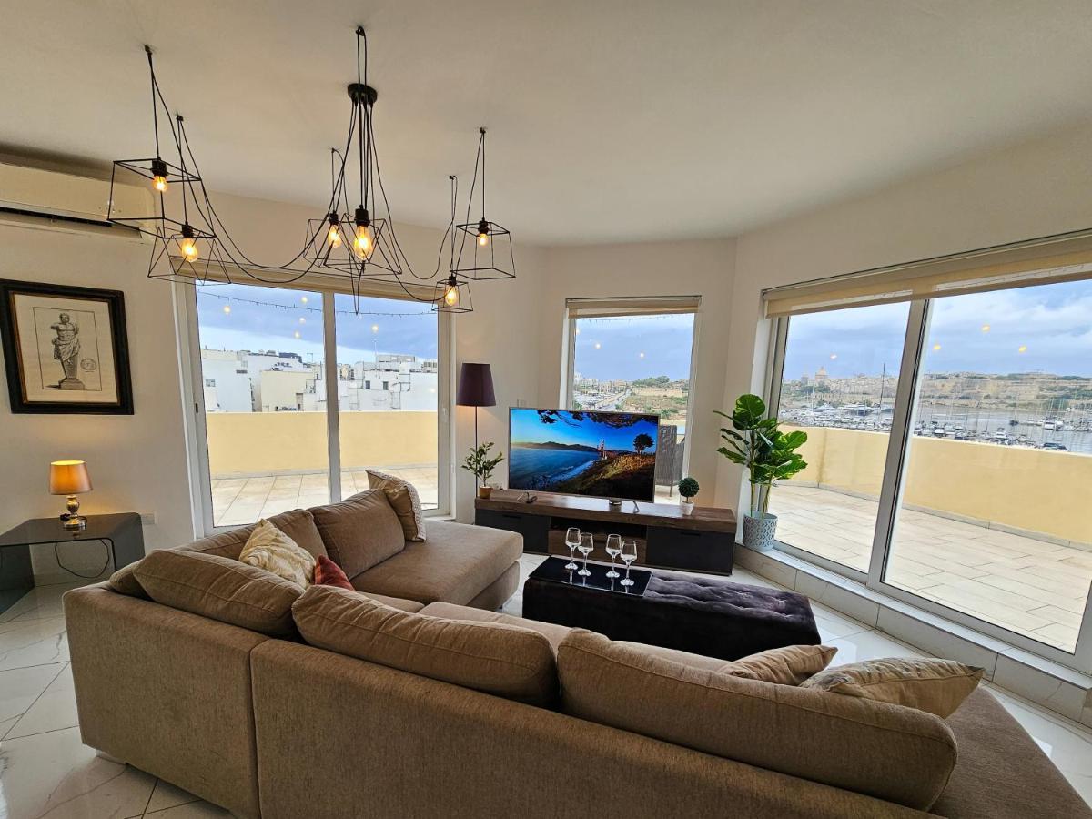 Mive Luxury Sea View Penthouse Gzira Exterior foto
